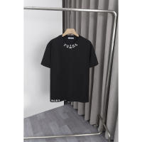 Camisa de manga corta con logotipo frontal de moda de verano de alta calidad, camiseta holgada de algodón puro para hombre, nuevo accesorio de camisa informal estilo pareja - details 0