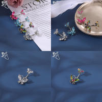 ZS-colgante de mariposa colorida para el ombligo, anillo con diamantes de imitación, gota larga, anillos para el vientre, Piercing de Barball para el ombligo, joyería, 1 unidad, 14G - details 13
