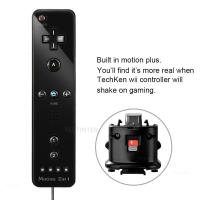 Mando a distancia integrado Motion Plus, Compatible con Nintendo Wii, Nunchuck Set, inalámbrico, Bluetooth, con funda de silicona - details 2