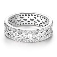 Anillos de plata de ley 925 para mujer, sortija de circonita colorida con forma de luna y Estrella, joyería fina para boda, compromiso, cumpleaños - details 6