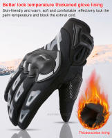 SUOMY-guantes de motocicleta para mujer y niña, manoplas impermeables y cálidas a prueba de viento, color rosa, para invierno, XS - details 4