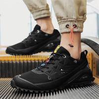 Zapatos de senderismo para hombre y mujer, calzado deportivo de cuero - details 17