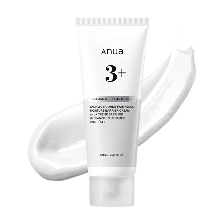 ANUA 3 Ceramide Pantenol Crema Hidratante, Hidratante Facial Hidratante Piel Normal, Pantenol, Ceramida, Centella para Barrera Cutánea - 1