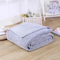 WAOW-Microlino esponjoso cálido para camas, 220x240cm, funda de sofá suave, manta polar de lana Coral azul negro liso, primavera e invierno. - details 3