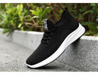 Zapatillas de moda para hombre Zapatillas elásticas ultraligeras y transpirables Suela blanda Zapatos casuales - details 15