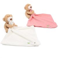Baberos de seguridad para bebé, manta suave y lisa de dibujos animados, juguete de animales, toalla infantil, nueva marca - details 0