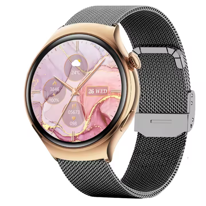 Reloj inteligente 2024 para mujeres con pantalla táctil completa deportiva y fitness resistente al agua IP67 Bluetooth para Android e iOS regalo para mujeres con altavoz integrado - 1