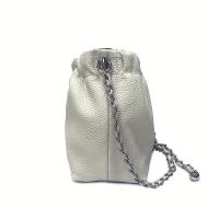 Bolso de hombro de cuero genuino para mujer, bolso nube, bolso de cadena plisado de gran capacidad, riñonera informal cruzada de un solo hombro, bolso multiusos para viajes y compras - details 6