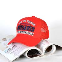 Gorra de béisbol con malla transpirable para hombre y mujer, gorro deportivo con bordado negro, diseño de letras, Hip Hop, moda de verano, 2024 - details 0
