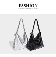 Bolso Bolso de mano multiusos para mujer Bolso de cadena de plata de verano Mochila Bolso de hombro práctico dulce y fresco - details 2