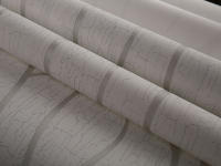 Papel Tapiz De Estilo Europeo 3D Moderno 53cm En Poliéster No Tejido Para Decoración De Habitaciones Curva Rayas Adhesivos Para Pared - details 0