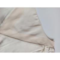 Blusa de seda satinada para mujer, camisa elegante de Estilo Vintage para oficina, básica de gasa, color negro, para verano, 2022 - details 21