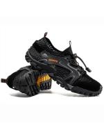 Zapatos de senderismo de malla para hombre, zapatillas deportivas transpirables de secado rápido, de goma resistente al desgaste, para deportes acuáticos, suaves y con buen agarre. - details 8