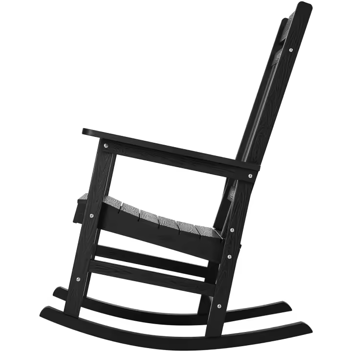 SucceBuy HIPS Porch Rocker: Oasis de comodidad al aire libre. Este balancín de porche SucceBuy, hecho de HIPS - 1