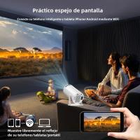 Proyector Android 4k LED de Alta Calidad Enfoque Corto, Resolución 720P, Audio Incorporado, WIFI, Tamaño de Pantalla Máximo 130&quot - details 9