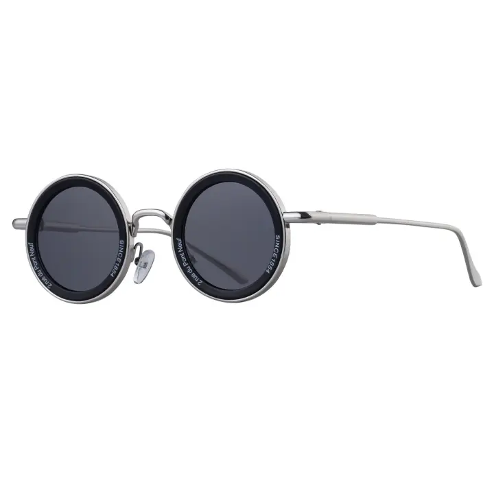 Gafas de sol redondas nuevas 2025 para hombre, gafas de sol retro especiales con protección solar para hombre - 1