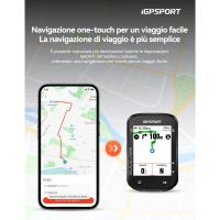 GPS Bicicleta, Pantalla de 2,4'' Color Navegación Bicicleta Función Recorrido Continuo Detección Movimiento Navegación un Toque Compatible Radar Inteligente Luz Trasera 100 Datos IPX7 - details 10