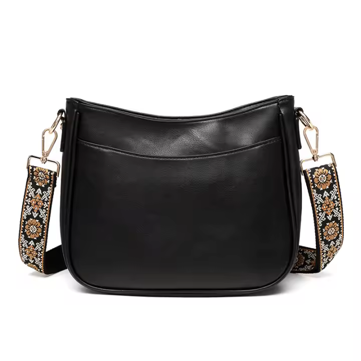 Bolso cruzado Retro de un hombro para mujer, bolso de gran capacidad versátil a la moda para viajeros - 1