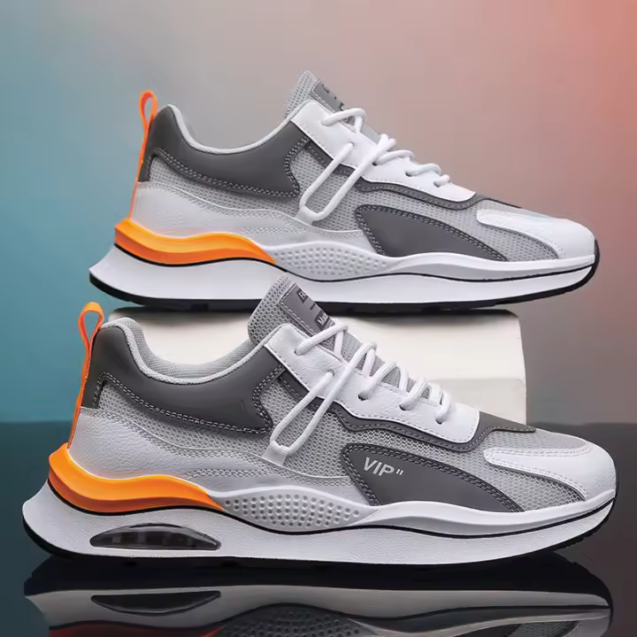 Zapatos deportivos de malla transpirable, moda, estudiantes, tendencia payaso, novedad - 1