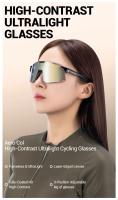 Gafas de Sol KAPVOE UV400 Lente Ultra Clara Padilla Ajustable Ligera Para Ciclistas y Corredores - details 0