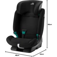 Silla Coche, con ISOFIX, niños de 76-150 cm (i-Size), 15 meses a 12 años, Gris Medianoche - details 11