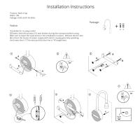 Aplique de pared Lmap, lámpara de dormitorio de 3W, interruptor de encendido/apagado, blanco, plateado, negro, Flexible, cuello de cisne, luces de lectura de cabecera para el hogar - details 1