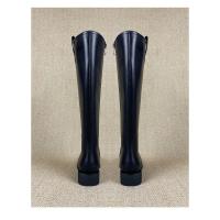 Nuevas Botas De Cuero De Terciopelo De Otoño E Invierno Para Mujer, Botas Elásticas, Botas Planas - details 4