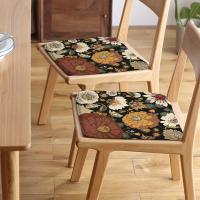 Alfombrilla Para Silla Con Estampado Floral, Cojines Transpirables De Poliéster Para el Hogar, 1 Unidad - details 10