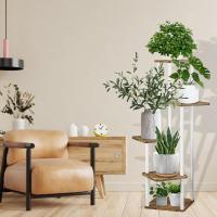 Soporte de Plantas de 5 Niveles Estante de Metal para Múltiples Flores - details 3