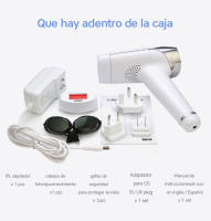Vancostar-depiladora láser IPL 2 en 1, removedor permanente, recortador de Bikini, lámpara de rejuvenecimiento, depiladora eléctrica reemplazable - details 11