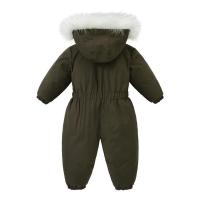 Ropa para recién nacidos, peleles de invierno para bebés, ropa para niñas pequeñas, mono cálido de algodón con capucha, monos para niños-30 ℃ - details 7