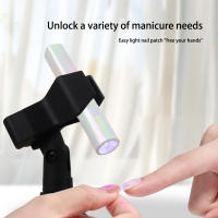 Soporte de secador de una línea, lámpara de luz plegable para arte de uñas, esmalte de Gel Uv, Led, herramienta de manicura - details 3