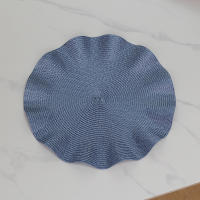 Juego de Placemats Tejidos y Brazo 6 Piezas de Circulo de 15 pulgadas para Mesas de Comedor y Cocina Lavables - details 11