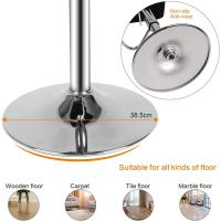 Taburetes de Cocina Altos Silla de Bar Regulable en Altura con Respaldar y Reposapiés - details 5