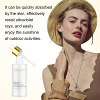 Suero protector solar duradero Protector UV Anti-quemaduras solares Control de aceite brillo rejuvenecedor piel hidratar el cuidado del cuerpo loción bloqueadora solar - details 3