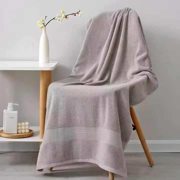 70*140cm baño casero adulto General absorbente Hotel salón de belleza baño toalla de playa - 1