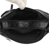 Bandolera pequeña vintage de piel sintética para mujer, bolso de hombro informal de doble capa, bolso de compras para teléfono - details 27