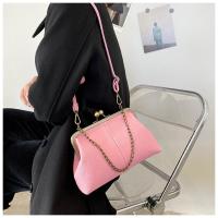 Nueva Bolsa de Concha 2025 Patrón de Lichi, Clip de Cadena, Bolso de Mano para Mujeres Sencillas - details 36