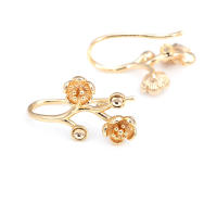 Ganchos de Pendientes de Estrella de Bronce de Alta Calidad Diy Joyería Hazte Tú Samex 18K Oro Color Brass Accesorios de Collar y Pendientes para Mujeres - details 9