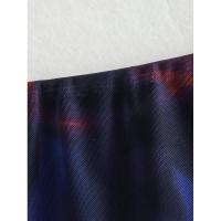 TRAFZA Conjunto de 2 piezas para mujer, camisa plisada de manga larga con cuello redondo y falda midi recta, moda 2023 - details 17