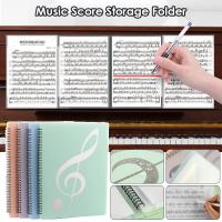 Carpeta de Partituras de Piano A4 Organizador de Papel de Música de 60 Páginas - details 0