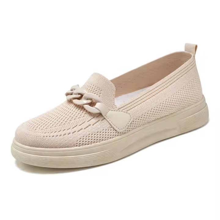 Mocasines de verano para mujer, transpirables y cómodos, con malla de punto volador, informales - 1