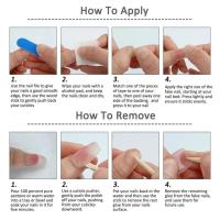 10 uñas adhesivas de ojo de gato rosa de bailarina francesa hechas a mano y juego completo de uñas postizas - details 1