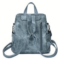 Mochila Grande y Elegante para Mujer - Bolso de Viaje Oxford Casual Vintage con Correas Ajustables, Adorno de Borla y Cierre de Cremallera para Vacaciones - details 4
