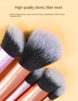 Juego de brochas de maquillaje Kabuki, 8 piezas, para base cosmética en polvo, colorete, sombra de ojos, mezcla, herramienta de belleza - details 1