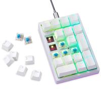 Motospeed K24 nical Numeric Keypad Hot-Swap Switch Wired Keyboard Computer Numpad 21 Keys With Drive For Laptop PC - details 1