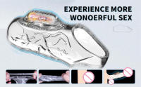Anillo vibratorio para pene para hombre, anillos para pene, funda transparente para agrandar el pene, vibrador de perineo, juguetes sexuales para adultos para mejorar la erección, eyaculación retardada, reutilizable - details 2