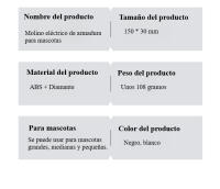 Productos de Limpieza para Mascotas Molinos Eléctricos para Uñas Bolígrafos Láser Recargables con Linternas Multifuncionales - details 3