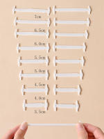 Cordones de silicona para cordones, 12 colores, goma, 16 unids/lote - details 3