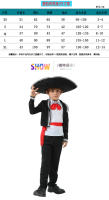 Traje étnico de estilo mexicano para niños, traje de actuación de Halloween para fiesta de Festival infantil - details 0
